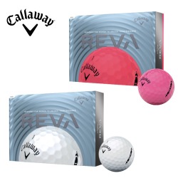 [캘러웨이] 캘러웨이 2021년 신형 레바 REVA 2피스 골프공 핑크 12구